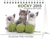 Kalendář 2015 - Kočky se jmény koček Praktik - stolní týdenní