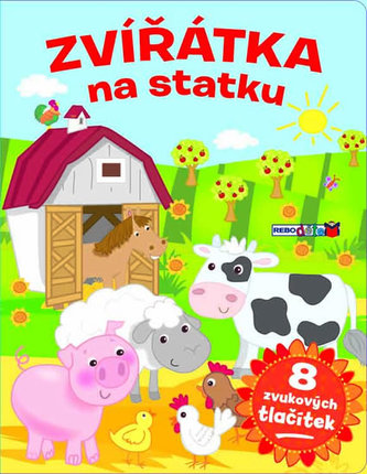 Zvířátka na statku - 8 zvukových tlačítek Zvířátka na statku - 8 zvukových tlačítek