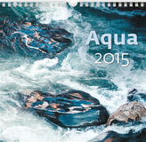 Aqua - nástěnný kalendář 2015