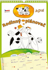 Rodinný plánovač - nástěnný kalendář 2015