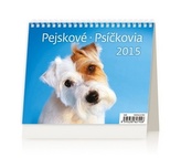 Pejskové Psíčkovia - stolní kalendář 2015