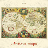 Antique maps - nástěnný kalendář 2015