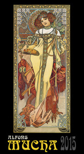 Alfons Mucha - nástěnný kalendář 2015