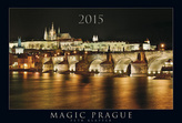 Magic Prague - nástěnný kalendář 2015