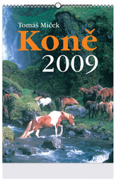 Koně 2009 - nástěnný kalendář