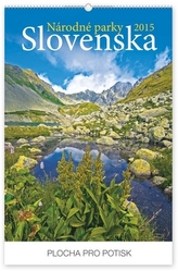 Národné parky Slovenska - nástěnný kalendář 2015
