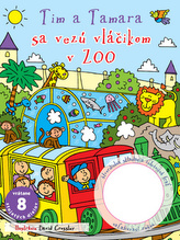 Tim a Tamara sa vezú vláčikom v ZOO