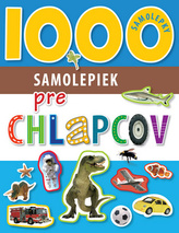 1000 samolepiek pre chlapcov