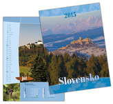 Slovensko 2015 Nástenný kalendár