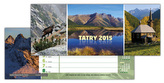 Tatry 2015 Stolový kalendár