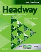 New Headway Fourth Edition Beginner Workbook Without Key with iChecker CD-ROM