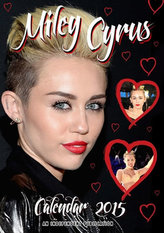 Kalendář 2015 - Miley Cyrus (297x420)
