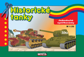 Historické tanky - Jednoduché vystřihovánky