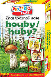 Pexetrio Plus Znáš naše houby?