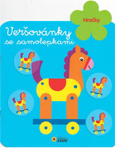 Veršovánky se samolepkami Hračky