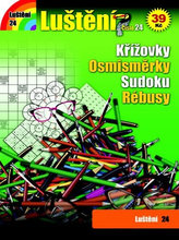 Luštění 24 - Křížovky, osmisměrky, sudoku, rébusy