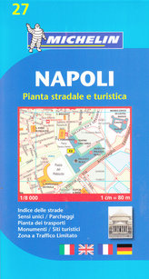 Turistická mapa Napoli
