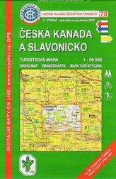 KČT 78 - Česká Kanada a Slavonicko