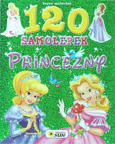 Bezva malování 120 samolepek Princezny
