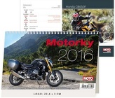Motorky 2016 - stolní kalendář