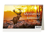Myslivecký kalendář 2016 - stolní kalendář