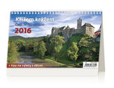 Křížem krážem Českou republikou 2016 - stolní kalendář