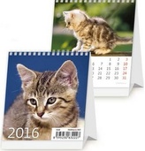 Mini Kittens 2016 - stolní kalendář