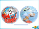 T&J Míč 23cm Tom a Jerry v síťce modrý