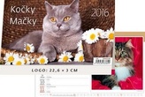 Kočičky/Mačičky 2016 - stolní kalendář