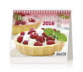 Rok plný sladkostí ČR 2016 - stolní kalendář