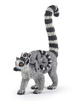 Lemur a mládě