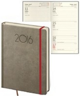 Diář 2016 - New Praga kapesní týdenní - tmavě šedá