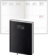 Diář 2016 - Old Karachi A5 týdenní - černá