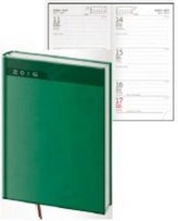 Diář 2016 - Print kapesní týdenní - zelená