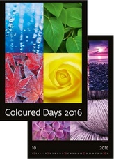 Kalendář nástěnný 2016 - Coloured Days