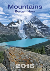 Kalendář nástěnný 2016 - Mountains/Berge/Hory