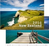 Kalendář nástěnný 2016 - New Zealand