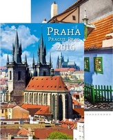 Kalendář nástěnný 2016 - Praha/Prague/Prag
