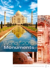 Kalendář nástěnný 2016 - World Monuments