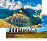 Kalendář nástěnný 2016 - World Wonders