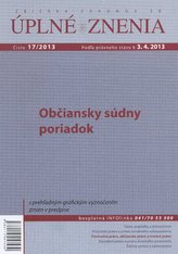 UZZ 17/2013 Občiansky súdny poriadok