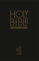  Holy Bible: English Standard Version (ESV) Anglicised Black Gift and Award edition