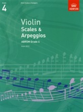  Violin Scales & Arpeggios, ABRSM Grade 4