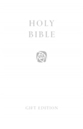  HOLY BIBLE: King James Version (KJV) White Compact Gift Edition