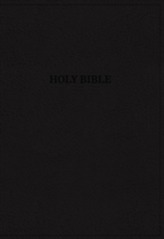  KJV, Know The Word Study Bible, Genuine Leather, Black, Indexed, Red Letter Edition