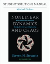  Student Solutions Manual for Nonlinear Dynamics and Chaos, 2nd edition