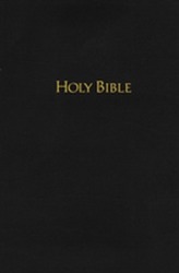  NKJV, Pew Bible, Hardcover, Black, Red Letter Edition