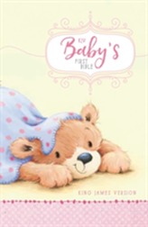 KJV Baby's First Bible, Hardcover, Pink