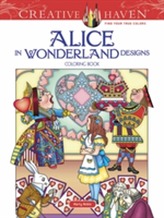  Creative Haven Alice in Wonderland Designs Coloring Book