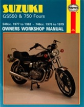  Suzuki Gs550 (77 - 82) & Gs750 Fours (76 - 79)